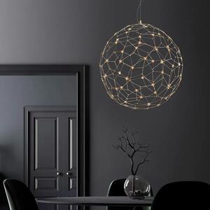 LED lustr Sole 80 zlaté