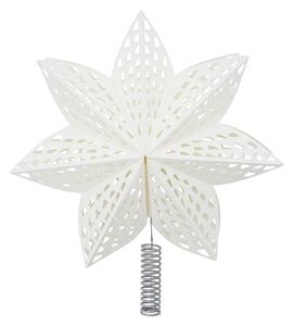 Vánoční ozdoba / špice na stromeček Gint White 30 cm