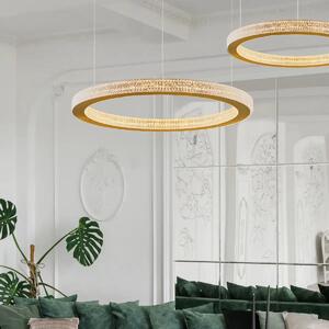 LED lustr Fiore 60 zlaté
