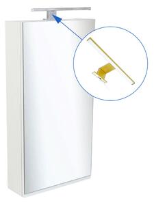 Comodo Zrcadlová skříňka Atica 40 ZS LED-G s osvětlením Any LED 30 G, zlatá