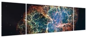 Obraz - Krabí mlhovina (170x50 cm)