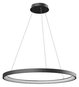 Redo 01-3916 Iconic, černé závěsné svítidlo LED 60W 3000/4000K, tříkrokové stmívání, průměr 78cm