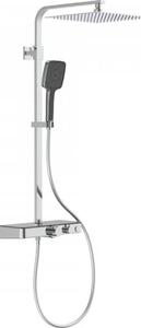 Schütte 60531 - Sprchová sada s termostatickou baterií OCEAN l. chrom/antracit