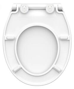 Schütte 82700 - Záchodové prkénko SLIM WHITE SoftClose duroplast