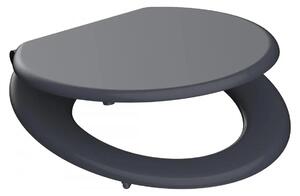 Schütte 80104 - Záchodové prkénko SPIRIT ANTHRAZIT SoftClose MDF dřevo