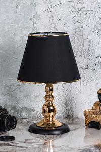 ASIR Stolní lampička TM195 černá zlatá