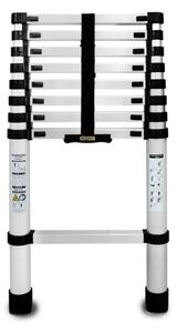 Teleskopický žebřík 1x9 příček výsuvný DRABEST DT-9 HOME