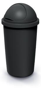 Prosperplast Odpadkový koš COMPACTO ROLL 60 L černý