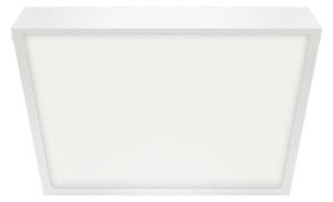 27017 Stropní LED svítidlo LENYS II. 18W, 4000K, IP20/IP44, 1400lm, čtverec, Ø190, bílá