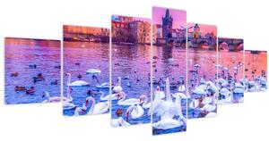 Obraz - Praha (210x100 cm)