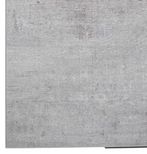 ROHOVÝ PSACÍ STŮL, šedá, vysoce lesklá bílá, 140/170/75 cm Carryhome - Rohové psací stoly