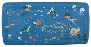 Spirella protiskluzová podložka do vany SCUBA DIVER, dětský motiv, PVC, 71 x 36 cm