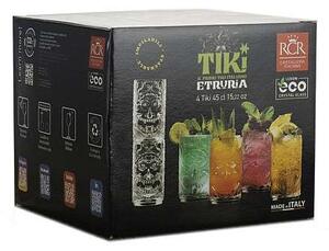 RCR sklenice Tiki Etruria 450 ml 4 ks