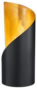 Stolní lampa FRANK černá/zlatá