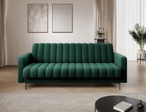 Designová rozkládací pohovka KARSIN - zelená