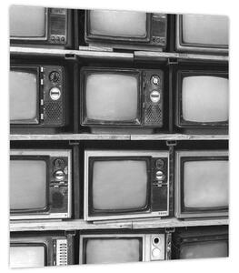 Obraz - Retro televize (30x30 cm)