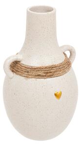 Keramická váza FLORAL, 22 cm