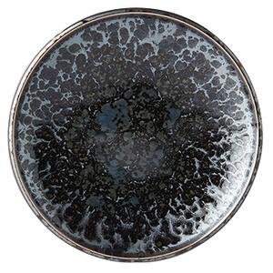 Made in Japan (MIJ) Mělký předkrmový talíř Black Pearl 17 cm