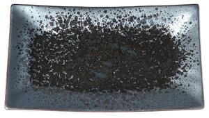 Made in Japan (MIJ) Talíř na sushi Black Pearl 33 x 19 cm