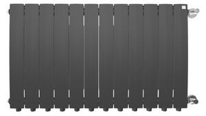 TERMA Bergamo 590x960 vodní radiátor Anthracite LP