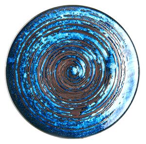 Made in Japan (MIJ) Mělký talíř Copper Swirl 29 cm