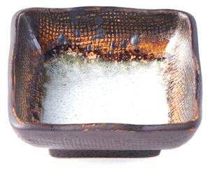 Čtvercová miska na omáčku Akane Grey 7 cm