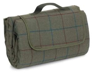 Willow Direct Pikniková deka Green Tweed 170x140 cm