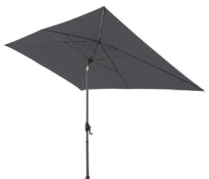 Doppler myZone 300 x 200 cm - slunečník s automatickým naklápěním klikou antracit antracit