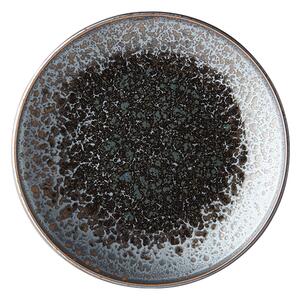Made in Japan (MIJ) Mělký talíř Black Pearl 25 cm