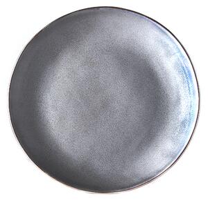 Made in Japan (MIJ) Mělký talíř Modern metalický 24 cm