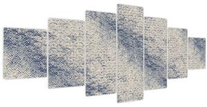 Obraz - Vzor vlnek (210x100 cm)