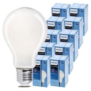 10x LED žárovka E27 PHILIPS 17,5W 2452lm 2700k Corepro Premium A67
