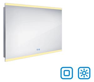 Nimco LED zrcadlo 29W, 100x70 cm se dvěma dotykovými senzory