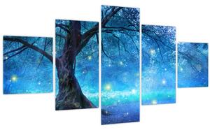 Obraz - Mystický les (125x70 cm)