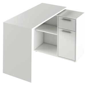 PSACÍ STŮL, bílá, 117/75/83 cm Xora - Psací stoly
