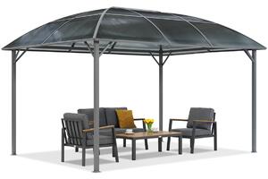 Kovový altán Dominican 3x4 Garden Point antracitový