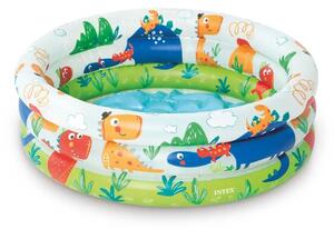 INTEX NAFUKOVACÍ BAZÉN KULATÝ pro děti Dinosauři INTEX 61x22 cm 57106