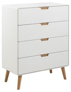 Actona Komoda Lowell 100 cm bílá/dub přírodní