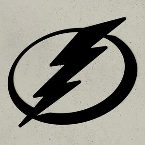 DUBLEZ | Hokejové logo na zeď - Tampa Bay Lightning