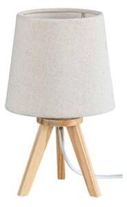 Stolní lampa LYCHEE přírodní/hnědá