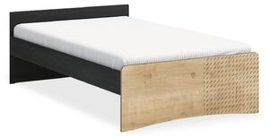 Čilek Studentská postel 120x200 cm bez čela Black