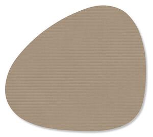 LIND DNA Podložka Curve Glass - Corduroy Clay Brown LND221