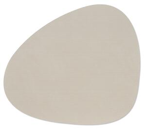 LIND DNA Prostírání Curve Dinner - Corduroy Oyster White LND228