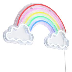 Neonová nástěnná lampa vícebarevná vč. LED - Rainbow
