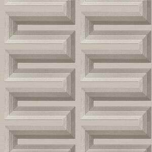Světle šedá 3D vliesová tapeta na zeď, RE521073, Renaissance, Design Id