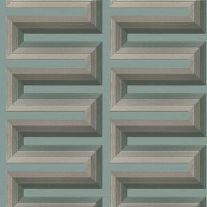 Tyrkysová 3D vliesová tapeta na zeď, RE521075, Renaissance, Design Id