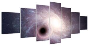 Obraz - Spirální galaxie (210x100 cm)