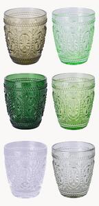 Sada sklenic na vodu Imperial Shades of Green, 6 dílů