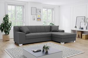 ROHOVÁ SEDAČKA, textil, šedá MID.YOU - Sedací soupravy, Online Only