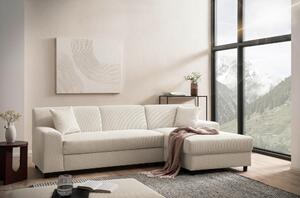 ROHOVÁ SEDAČKA, textil, krémová MID.YOU - Sedací soupravy, Online Only